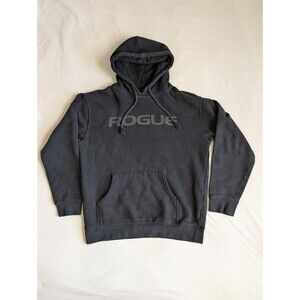 Rogue Fitness Hoodie Men’s Medium Black Pullover Sweatshirt Gym Training Lift